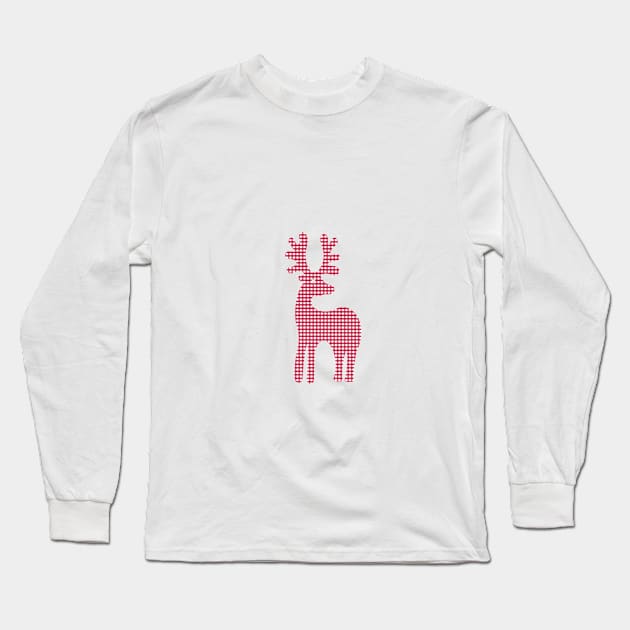 Home reindeer Long Sleeve T-Shirt by Slownessi